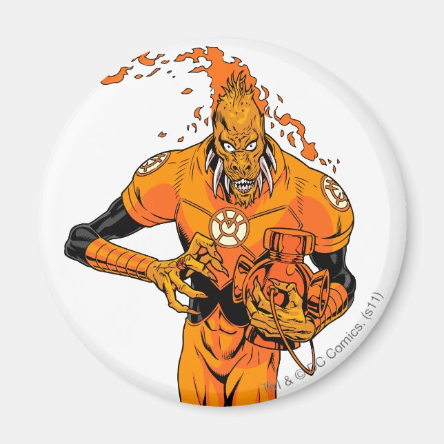 Aimant Larfleeze - Agent Orange 4 (Devant)