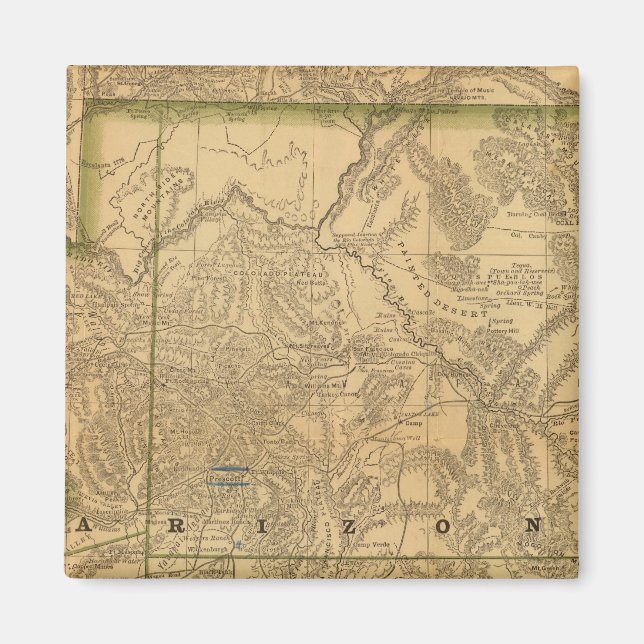 Aimant L'Arizona de Rand McNally (Devant)