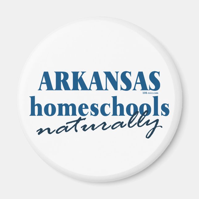 Aimant L'Arkansas naturellement (Devant)