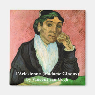 Aimant L'Arlésienne (Madame Ginoux) de Vincent van Gogh