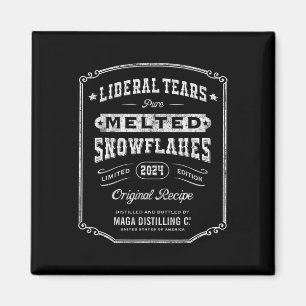 Aimant Larmes libérales Flammes de neige fondues Whiskey