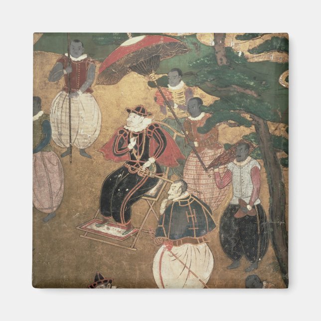 Aimant L'arrivée des Portugais au Japon (Devant)