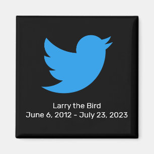 Aimant Larry the Bird Twitter retraite