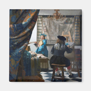 Aimant L'art de la peinture, Johannes Vermeer, 1666-1667