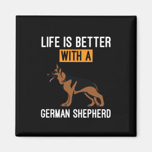 Aimant L'art de l'apiculteur avec un berger allemand