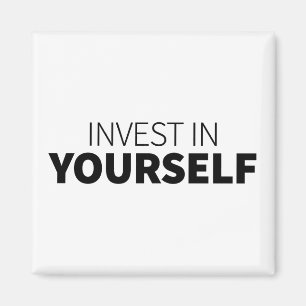 Aimant L'art motivationnel investit dans l'art Citation