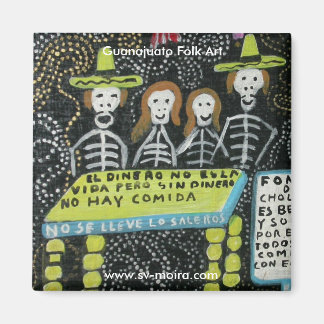 Aimant L'art populaire de Guanajuato, Día de los Muertos