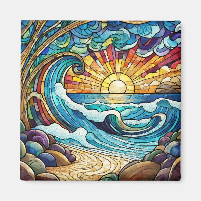 Aimant L'art tropical (Devant)