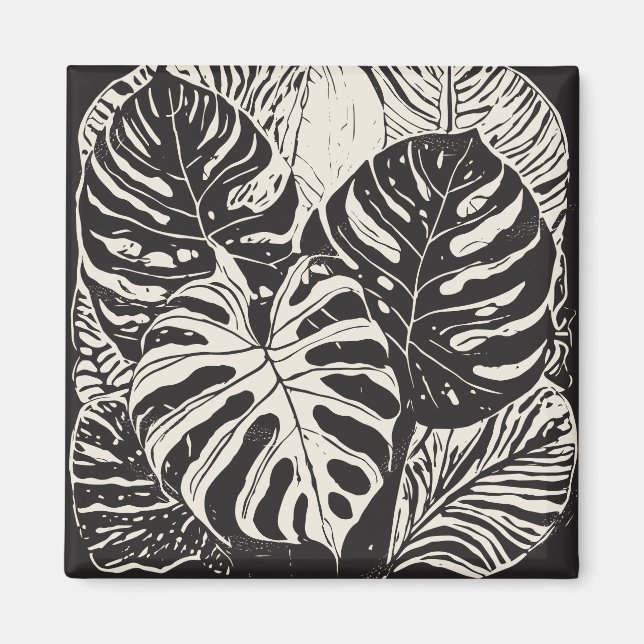 Aimant L'art tropical (Devant)