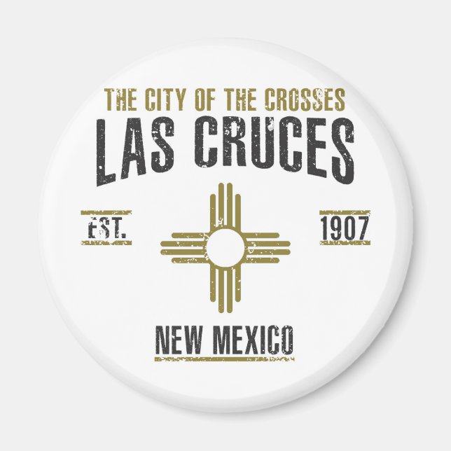 Aimant Las Cruces (Devant)