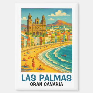 Aimant Las Palmas de Grande Canarie Plage de Las Canteras