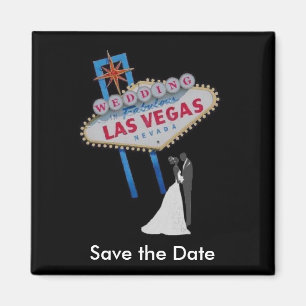 Aimant Las Vegas "économies la date" épousant l'aimant