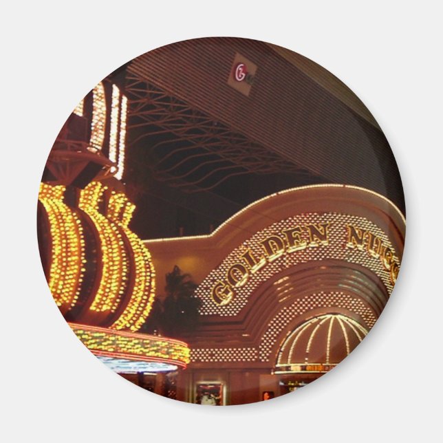 Aimant Las Vegas Golden Nugget (Devant)