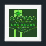 Aimant Las Vegas Honeymoon Pop Art<br><div class="desc">Welcome to Fabulous Las vegas Design</div>
