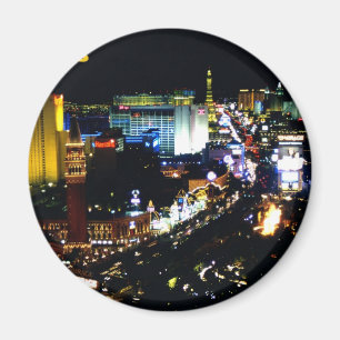 Aimant Las Vegas Le Strip la nuit