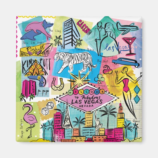 Aimant Las Vegas, Nevada (Devant)