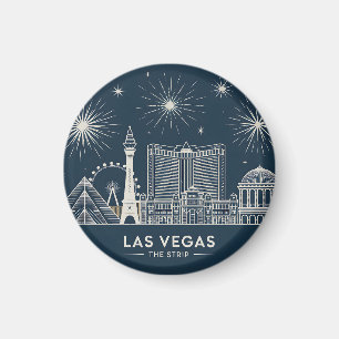 Aimant Las Vegas Strip Nevada Travel Souvenir Points de r
