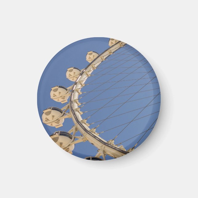 Aimant Las Vegas Style Stone Carré (Devant)