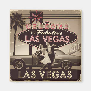 Aimant Las Vegas USA vintage