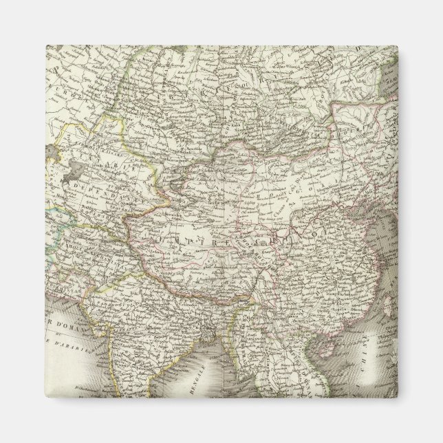 Aimant L'Asie - Asie (Devant)