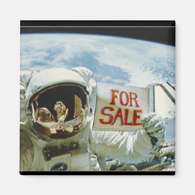 Aimant L'astronaute vend la Terre (Devant)