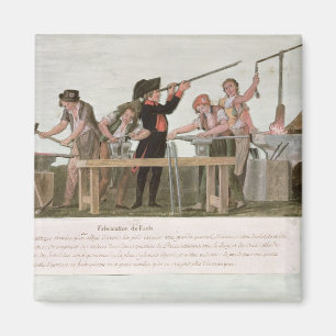 Aimant L'atelier des fabricants de fusil, 1793