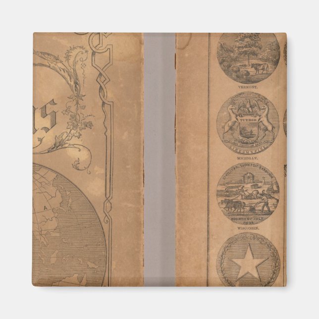 Aimant L'atlas d'accompagnement de Cornell (Devant)