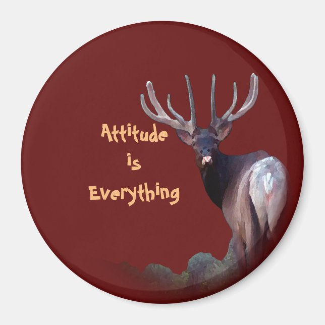 Aimant L'attitude est tout (Devant)