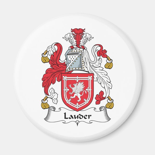 Aimant Lauder Family Crest (Devant)