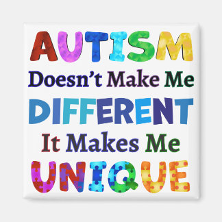 AIMANT L'AUTISME ME REND UNIQUE