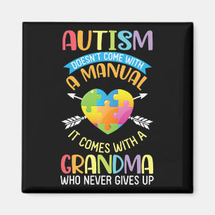 Aimant L'autisme ne vient pas avec un manuel il vient ave