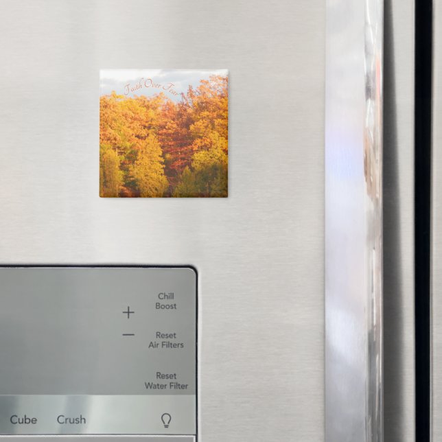 Aimant L'Automne Crampe La Foi Sur La Peur (In situ (réfrigérateur))