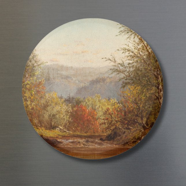Aimant L'automne dans les Catskills – Charles W. Knapp (Créateur téléchargé)
