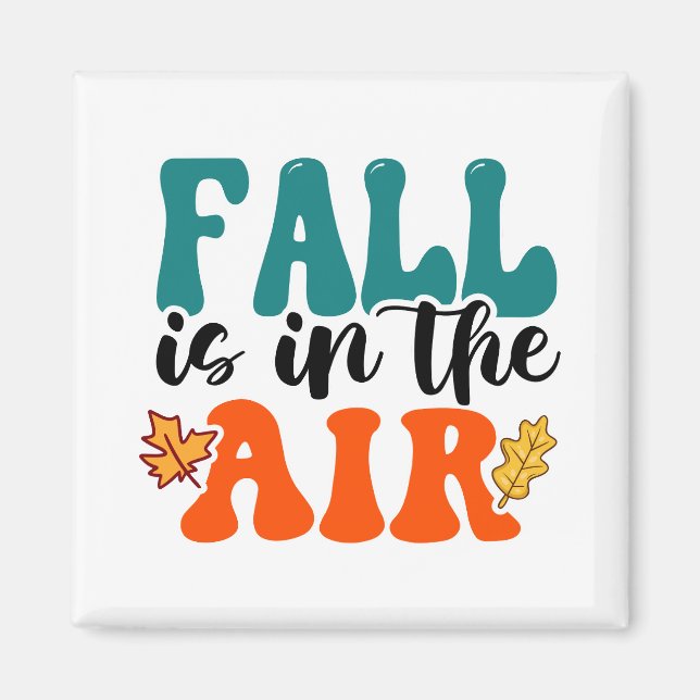 Aimant L'automne est dans l'air Automne (Devant)