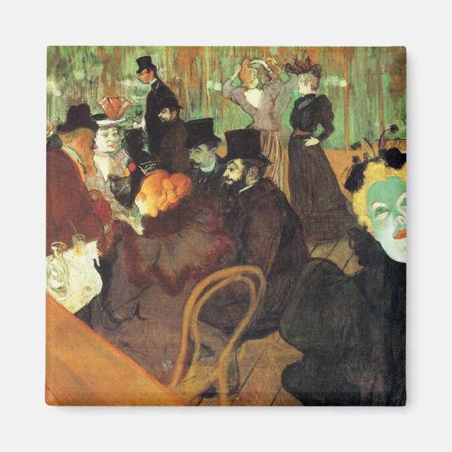 Aimant Lautrec : Au Rouge (Devant)
