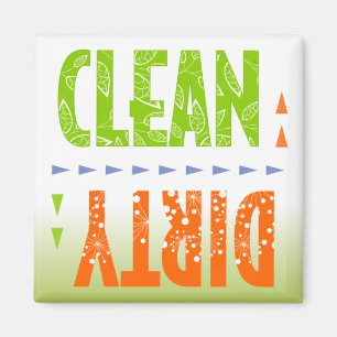 Aimant Lave-linge propre/sale