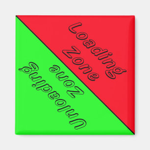 Aimant Lave-vaisselle Chargement et déchargement de zones