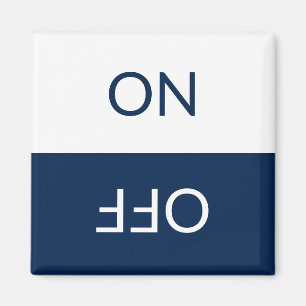 Aimant Lave-vaisselle Lave-linge bleu blanc