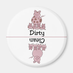 Aimant Lave-vaisselle nettoyant pour porc