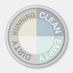 Aimant Lave-vaisselle Nettoyant Vide Fonctionnement Moder