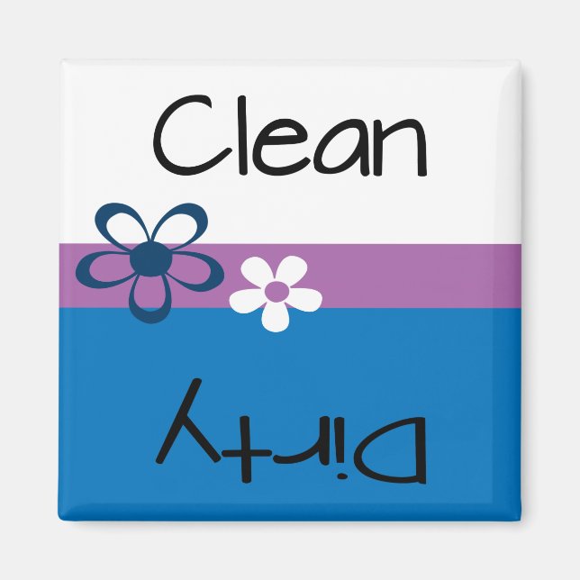 Aimant Lave-vaisselle Nettoyer l'aimant sale (Devant)