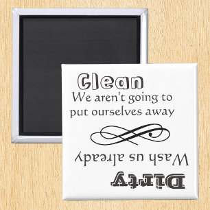 Aimant Lave-vaisselle Nettoyer l'aimant sale