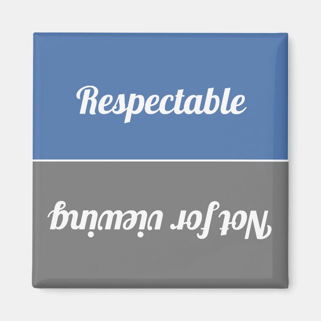 Aimant Lave-vaisselle Réversible Respectable/Non Pour Vis (Devant)