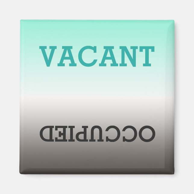 Aimant Lave-vaisselle Vacant, Vacant, Nettoyant (Devant)