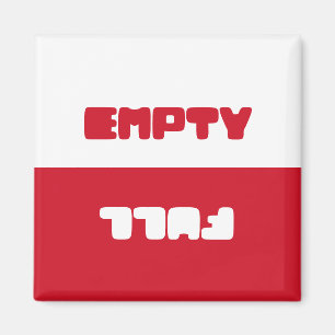 Aimant Lave-vaisselle vide ou complet