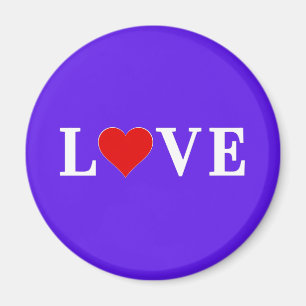 Aimant Lavender LOVE Élégant élégant