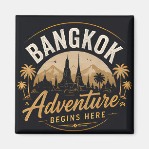 Aimant L'aventure de Bangkok commence ici