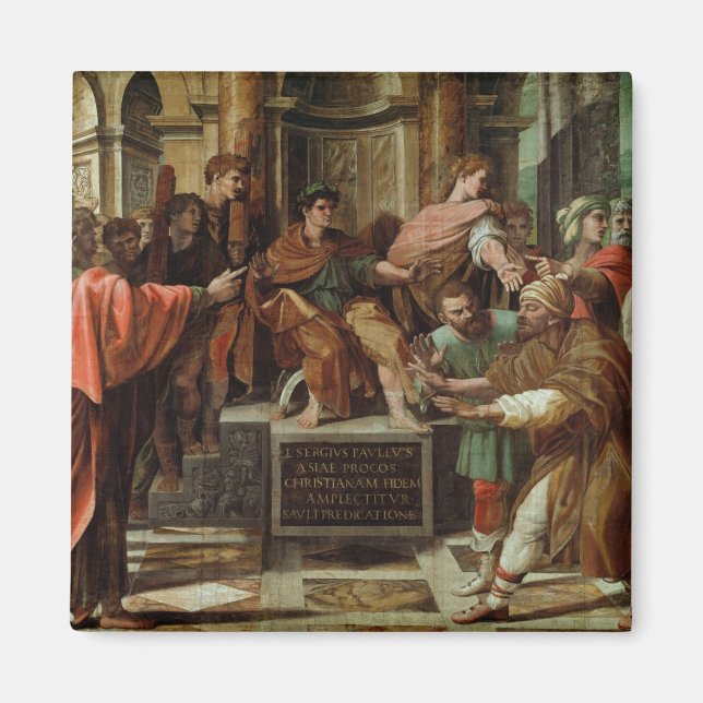 Aimant L'Aveugle d'Elymas (dessin pour la Sixtine Ch (Devant)