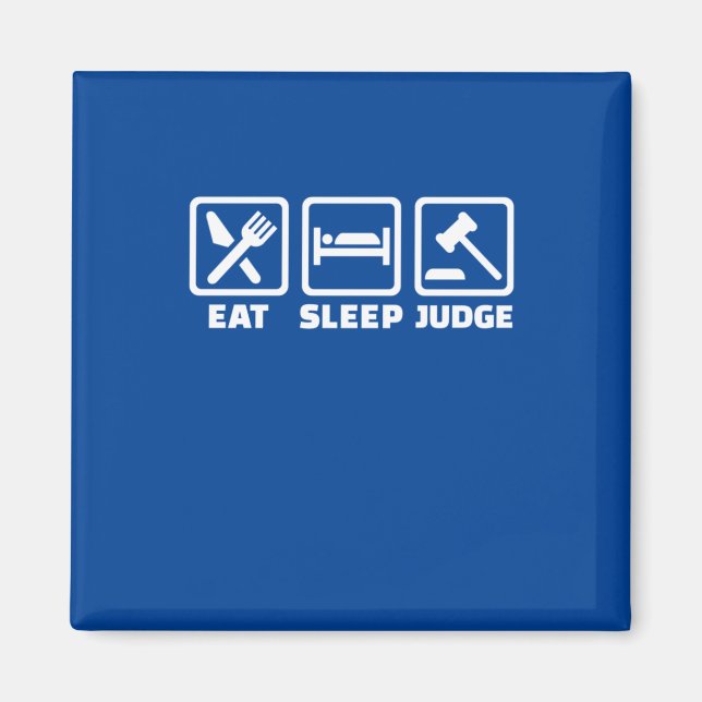 Aimant L'avocat Mange Sleep Juge (Devant)