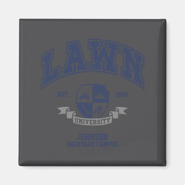 Aimant Lawn Mowing Funny Yard Work For Dad Grandpa  (Devant)